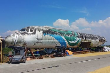 Parked Airplane